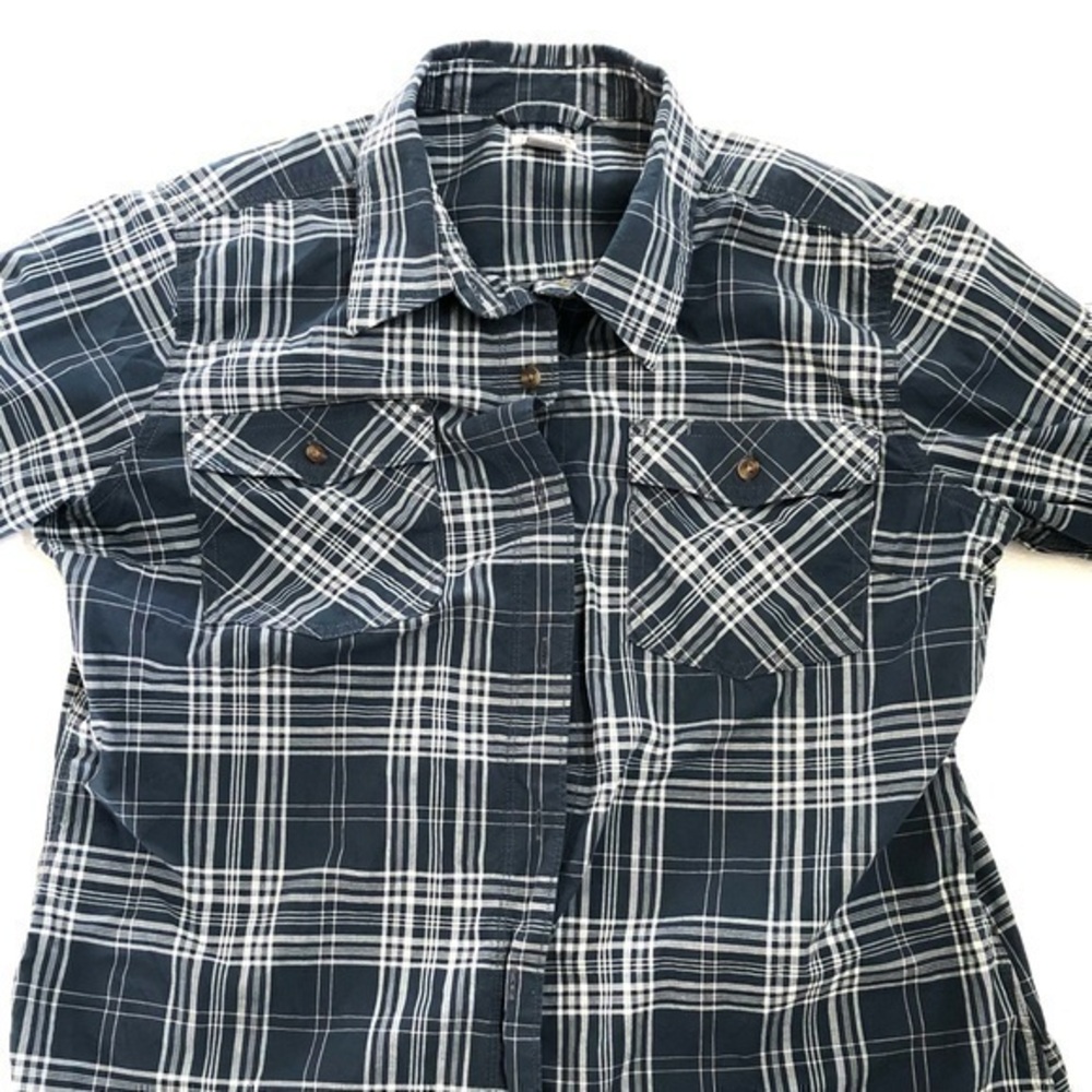 Carhartt Women's Button-Down Shirt Size Large (12/14)